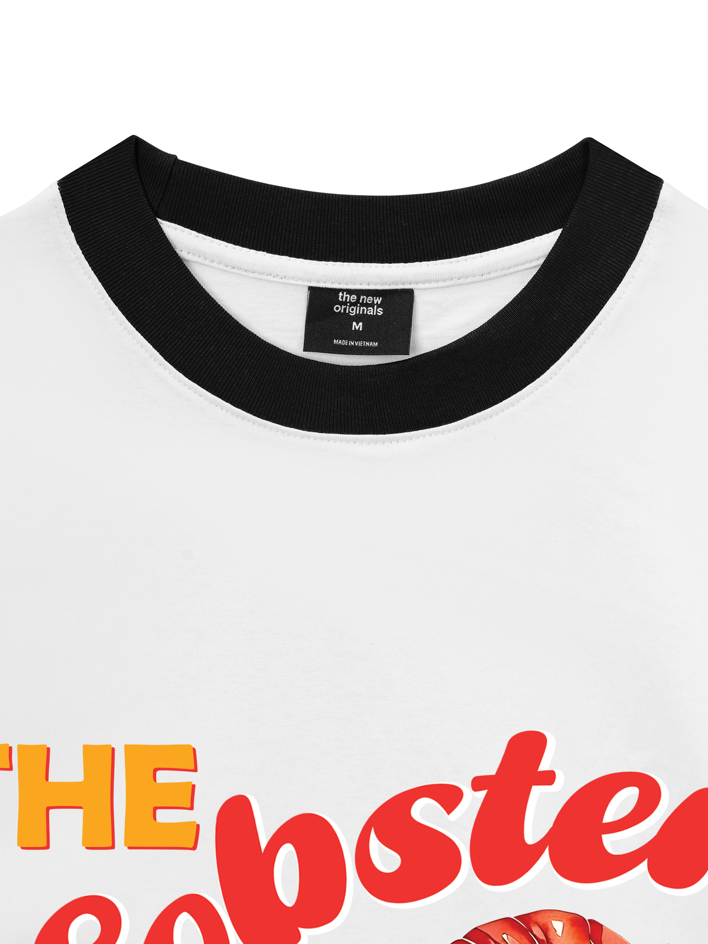 Áo Thun Ringer Relaxed Fit Summer Vibes The Lobster