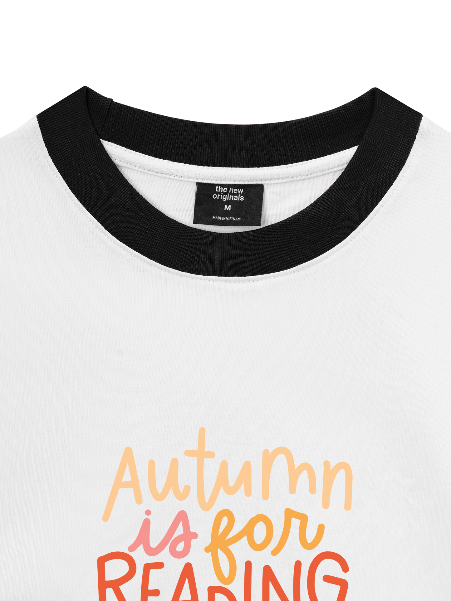 Áo Thun Ringer Relaxed Fit Autumn is For Reading Good Books