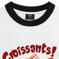 Áo Thun Ringer Relaxed Fit Sweet Pastry Red Bơ Croissant