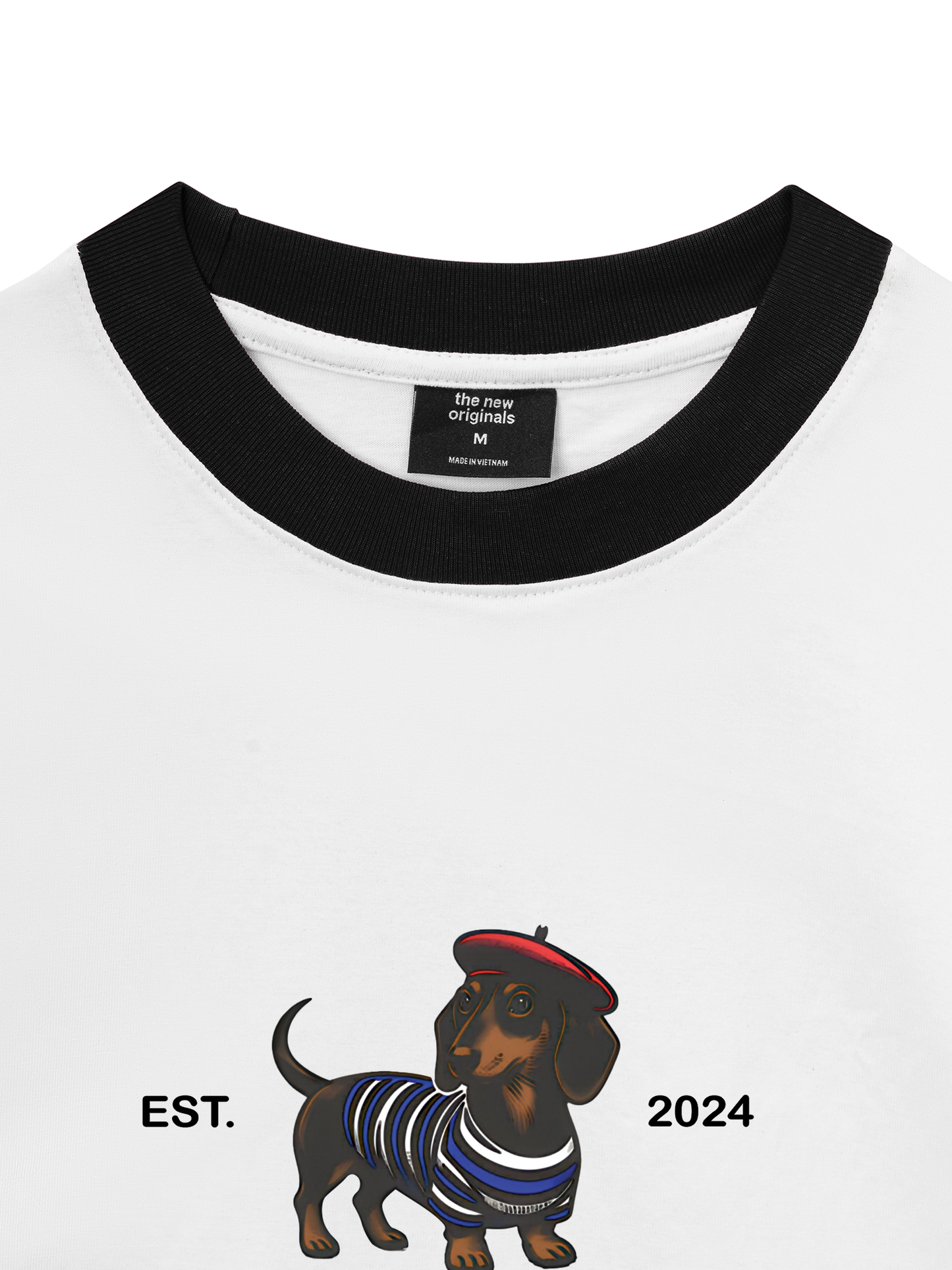 Áo Thun Ringer Relaxed Fit Bonjour Originals
