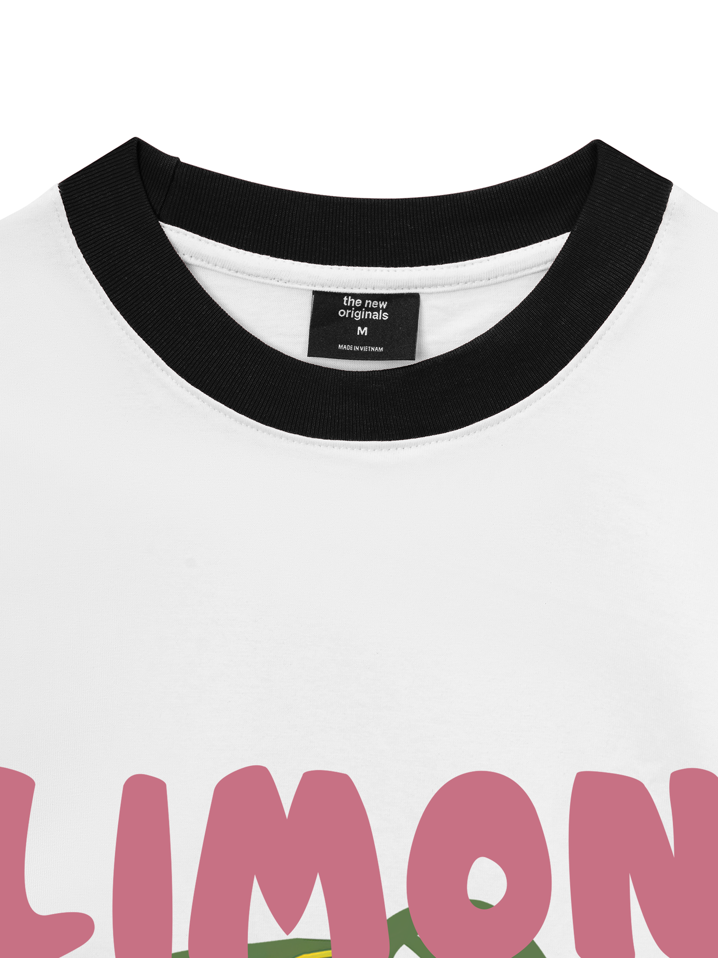 Áo Thun Ringer Relaxed Fit Summer Lemon Cello