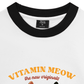 Áo Thun Ringer Relaxed Fit Vitamin Meow