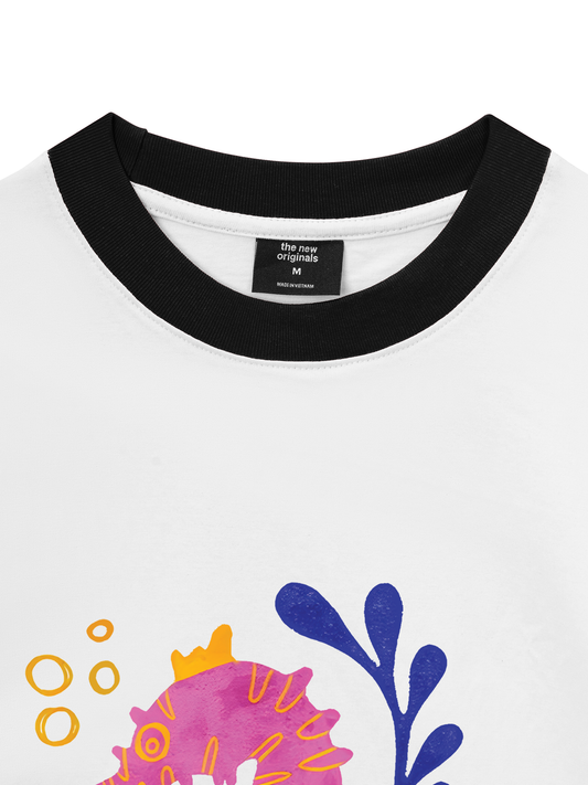 Áo Thun Ringer Relaxed Fit Sea Calling