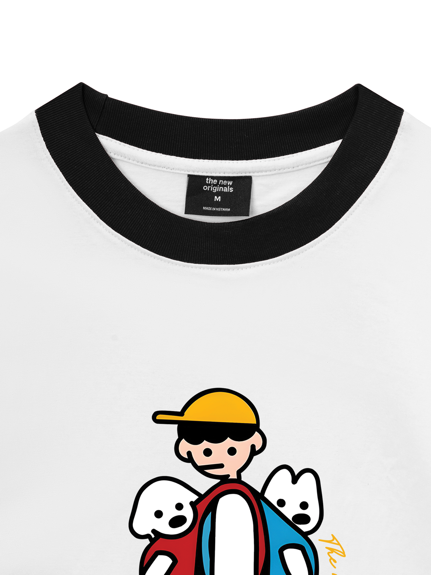 Áo Thun Ringer Relaxed Fit Let_s go