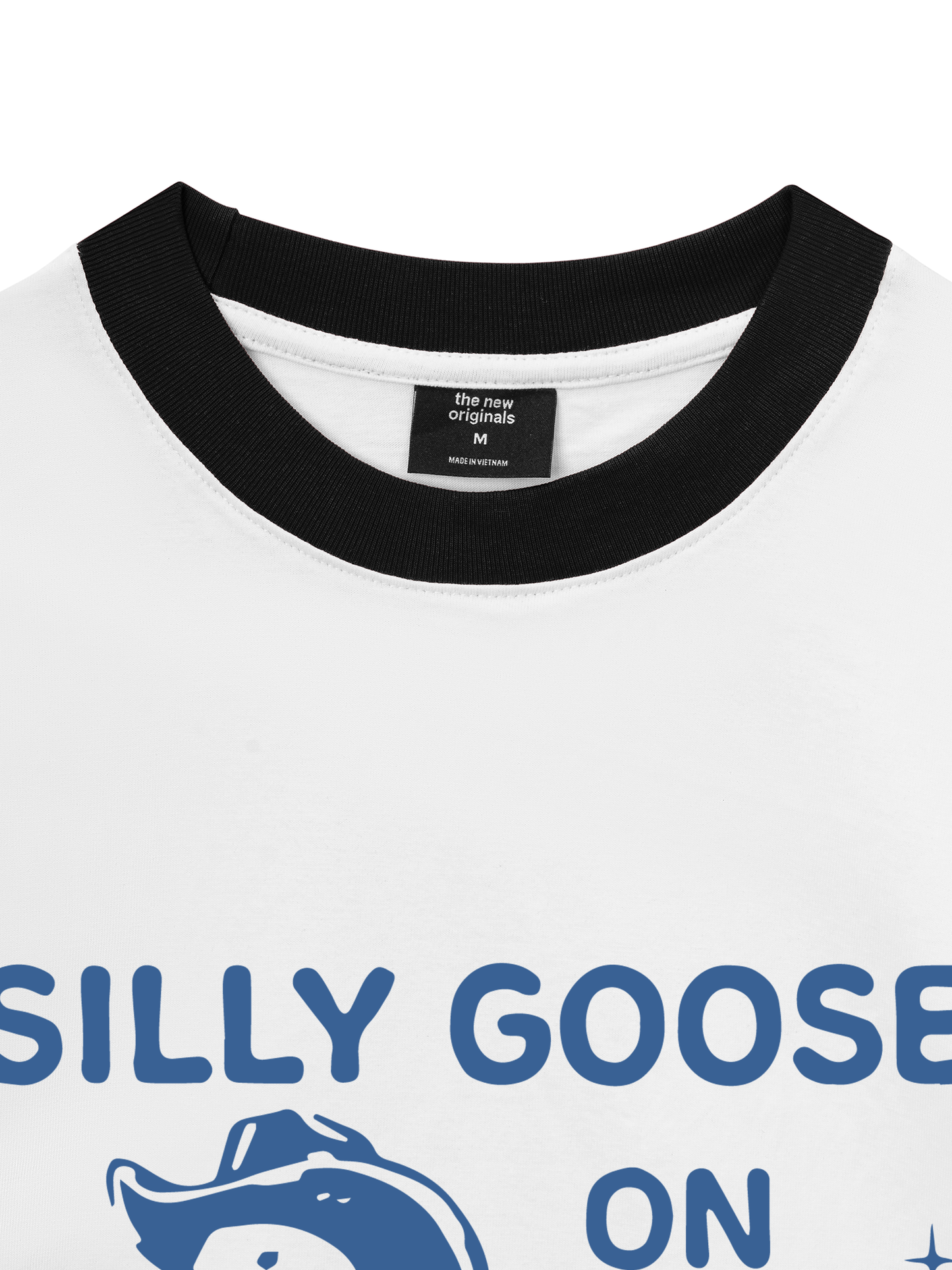 Áo Thun Ringer Relaxed Fit Silly goose