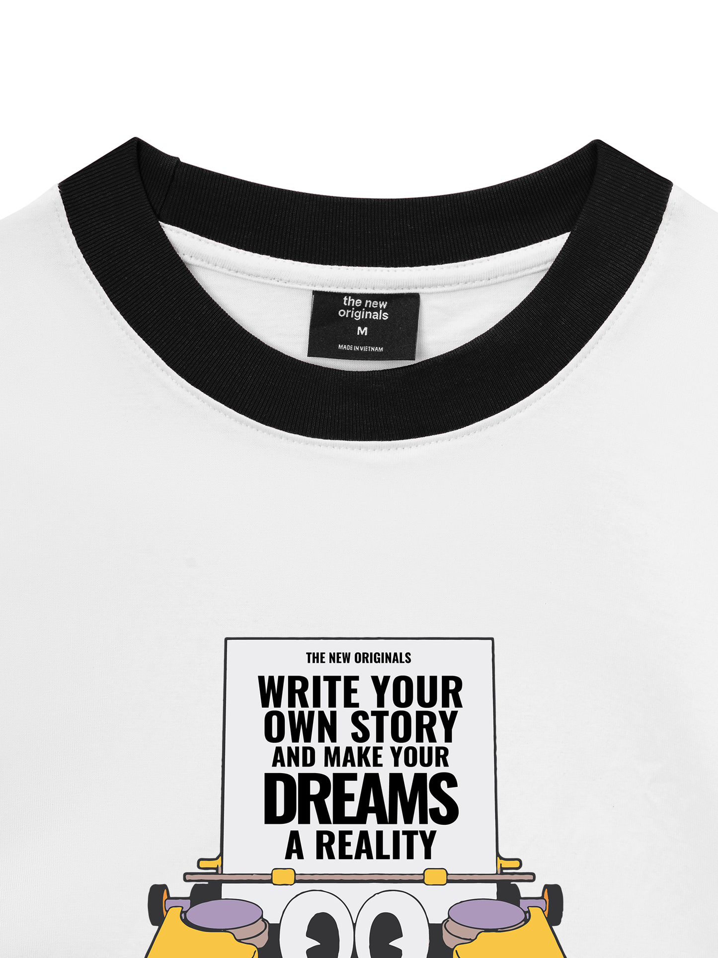 Áo Thun Ringer Relaxed Fit Write Your Own Story