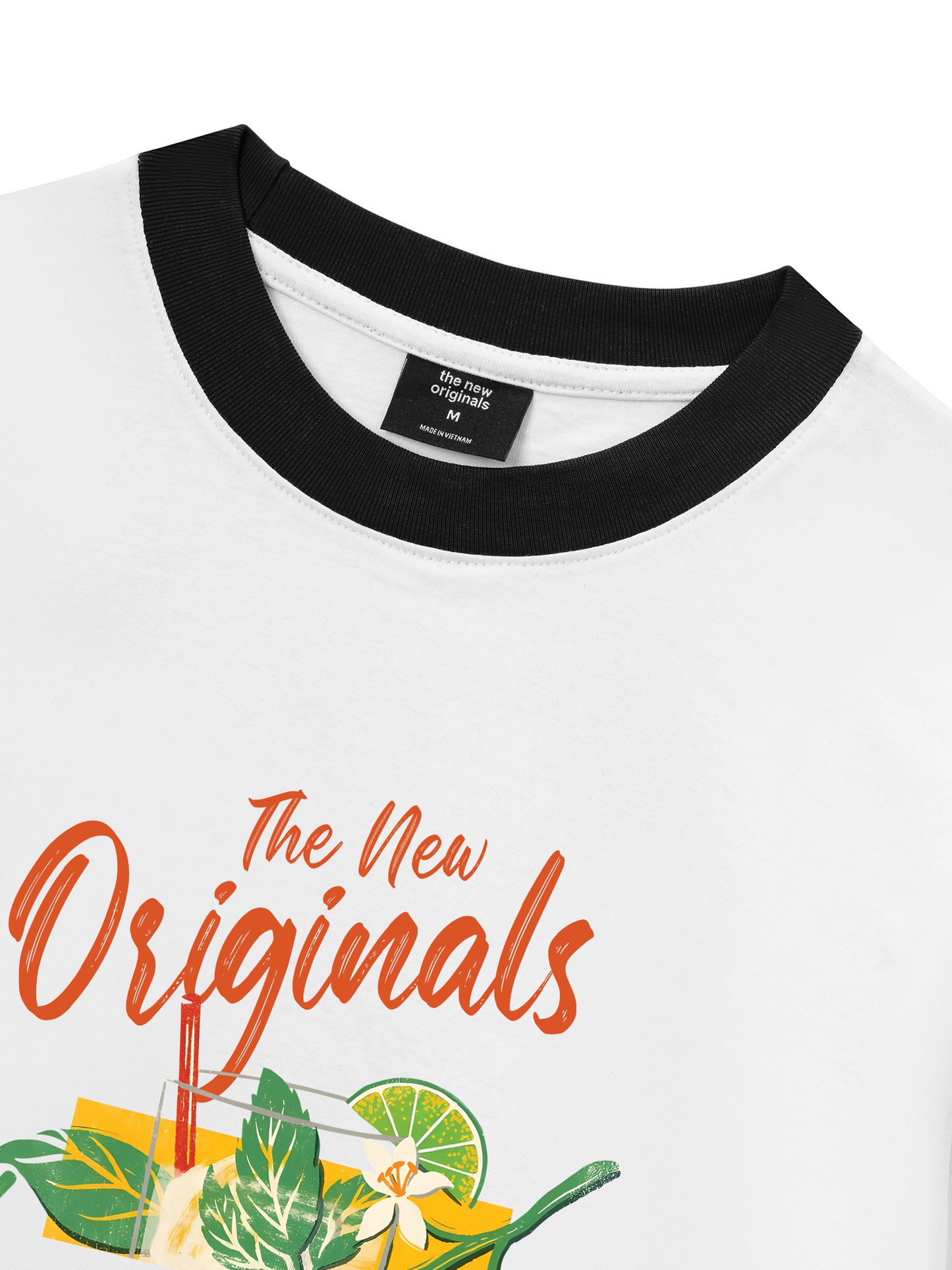 Áo Thun Ringer Relaxed Fit MOJITO