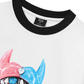Áo Thun Ringer Relaxed Fit BOUNCE BACK© two-tone devil lip