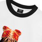 Áo Thun Ringer Relaxed Fit Jewel Ring & Orange Kitty Cap Wash