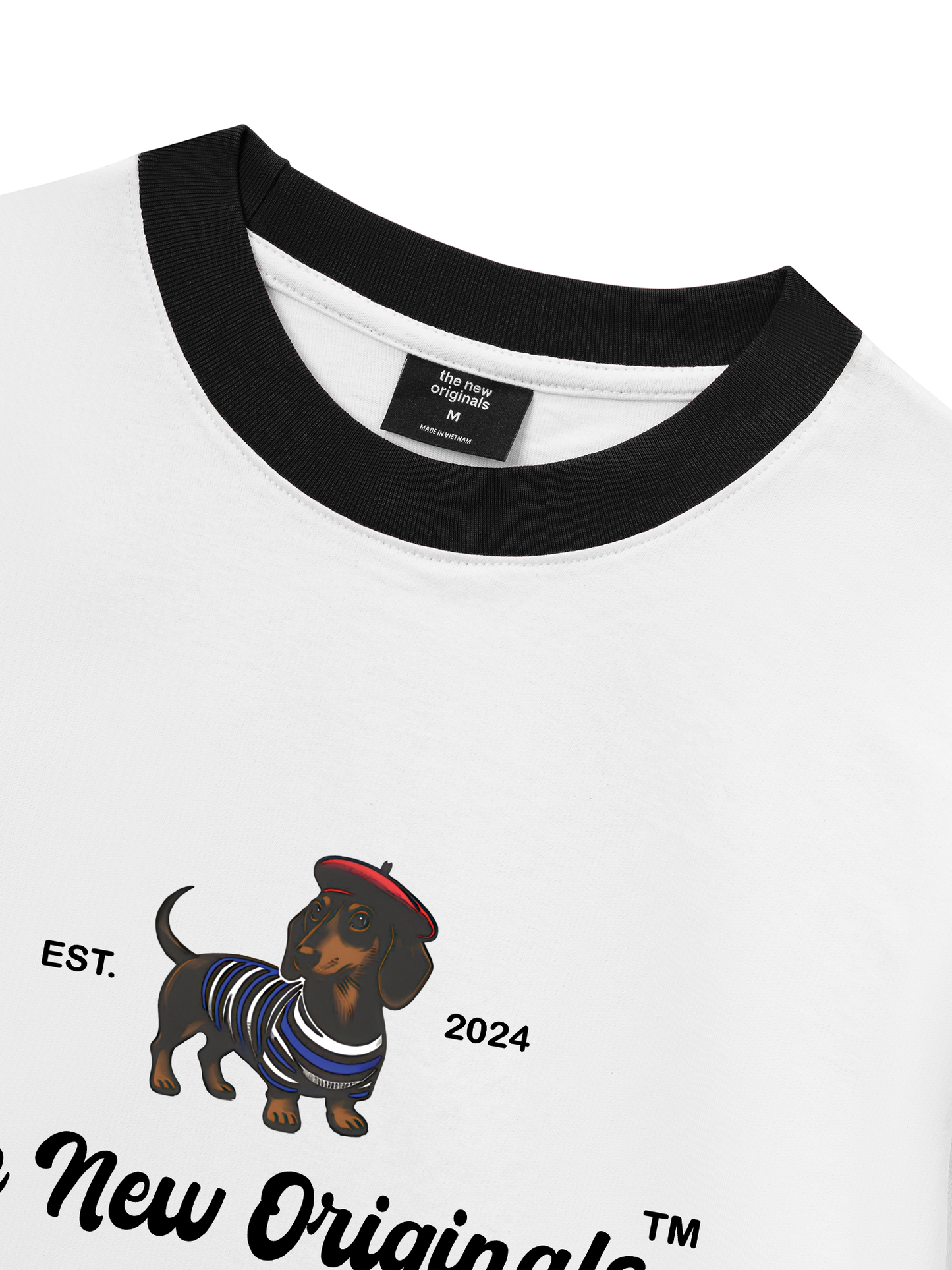 Áo Thun Ringer Relaxed Fit Bonjour Originals