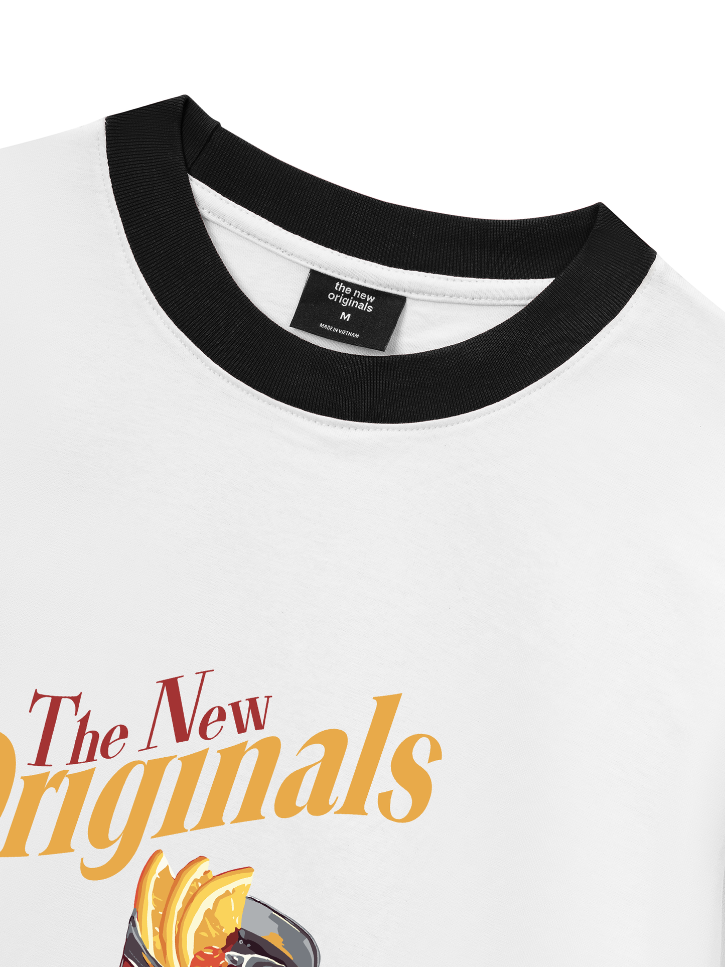 Áo Thun Ringer Relaxed Fit Be Bold The Negroni