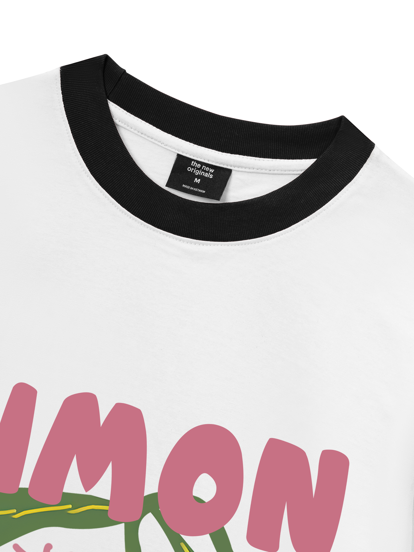 Áo Thun Ringer Relaxed Fit Summer Lemon Cello