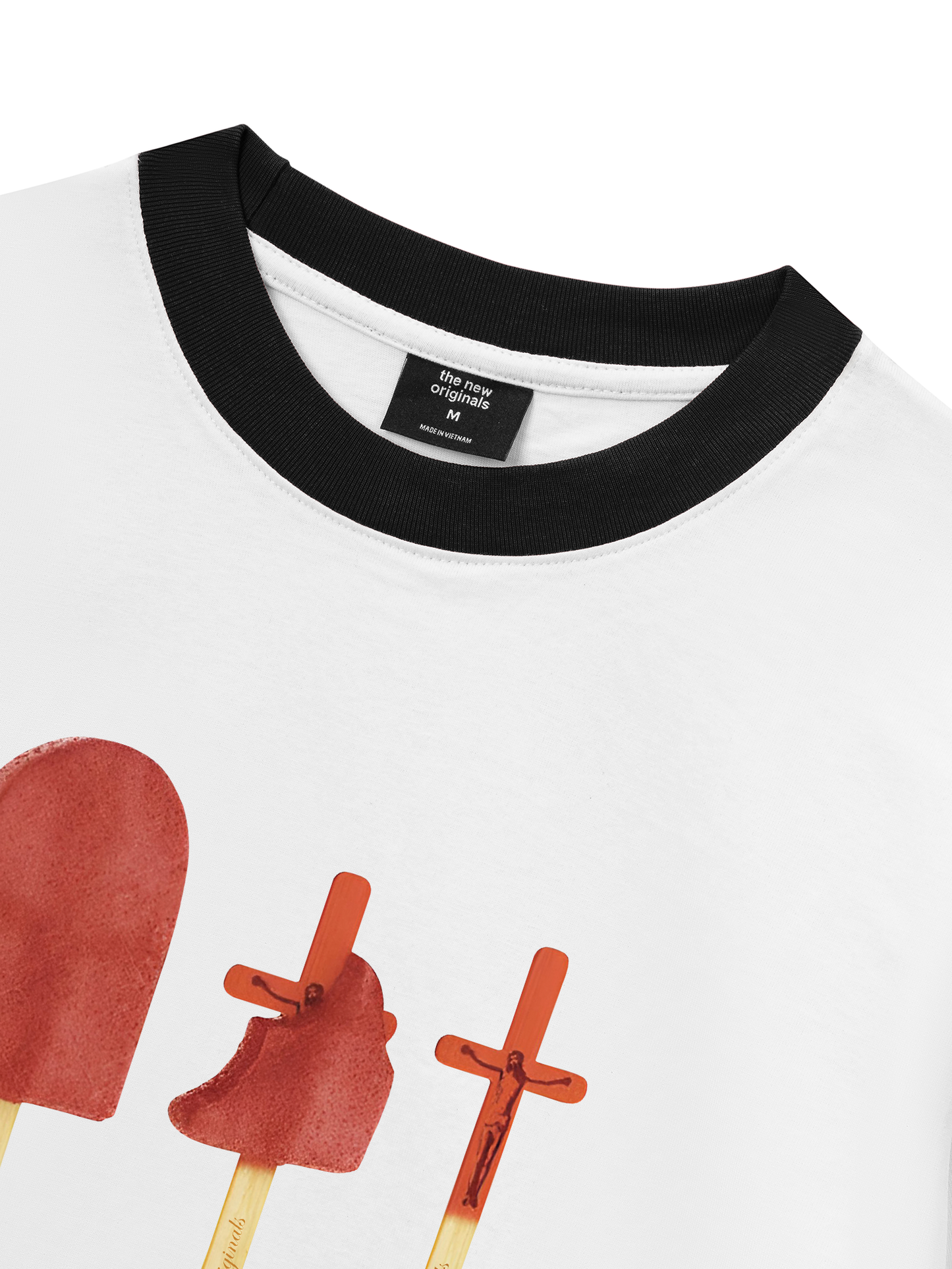 Áo Thun Ringer Relaxed Fit - JESUS SAVES