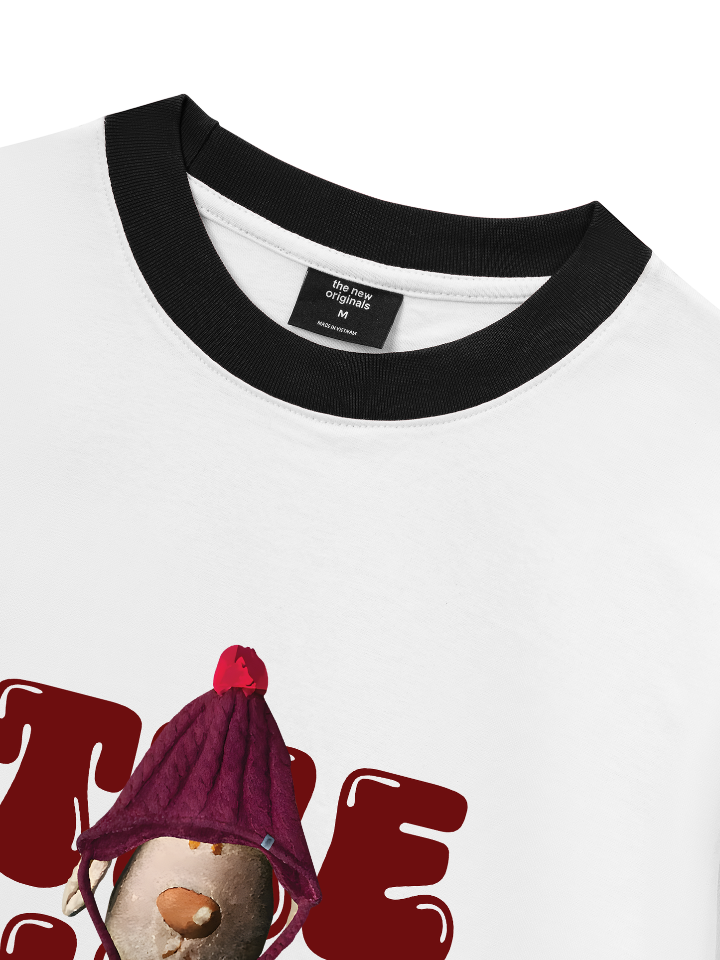 Áo Thun Ringer Relaxed Fit Cute Puppy