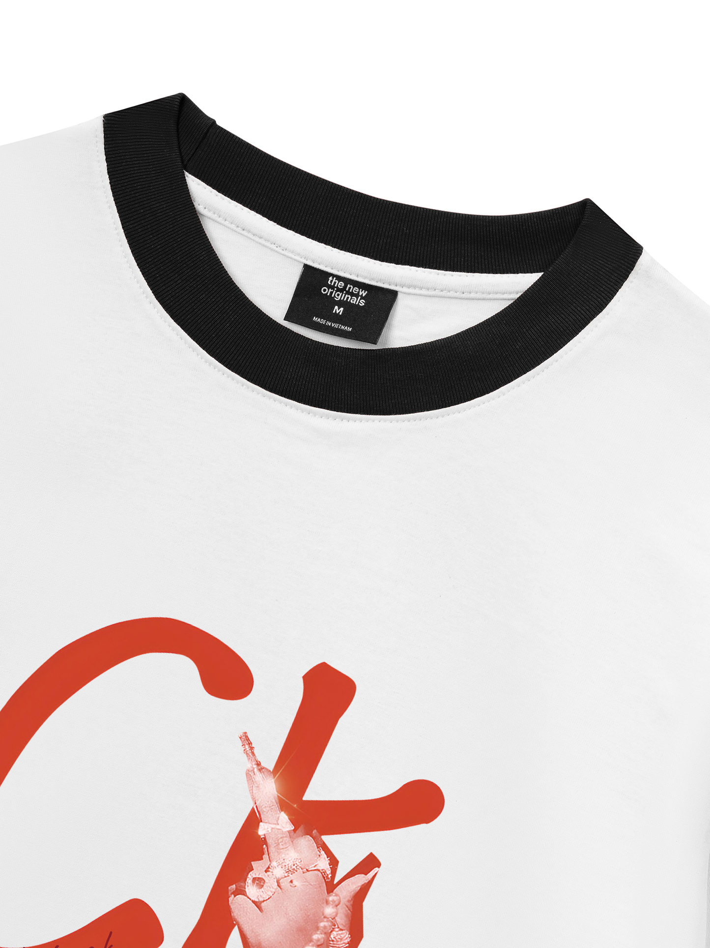 Áo Thun Ringer Relaxed Fit FUCK-Double Lovers