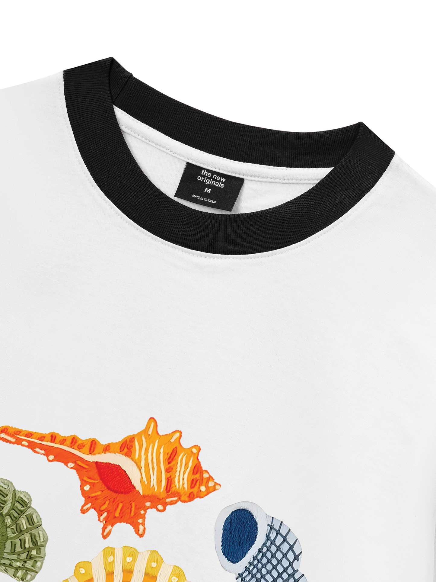Áo Thun Ringer Relaxed Fit Summer Vibes