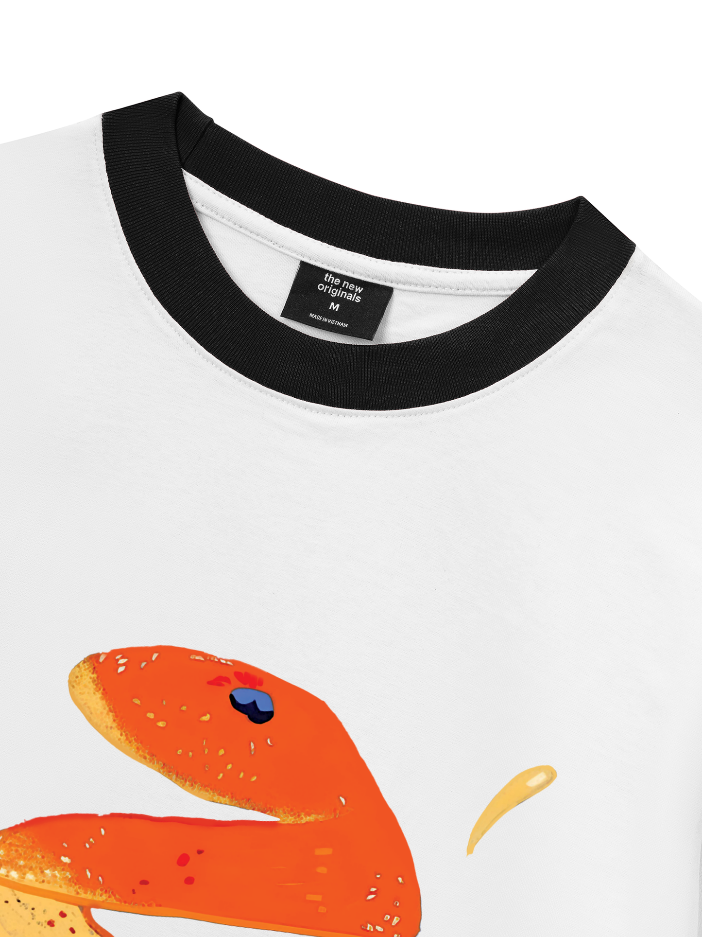 Áo Thun Ringer Relaxed Fit Orange Fruit