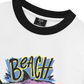 Áo Thun Ringer Relaxed Fit Ocean Beach Vibes Shark