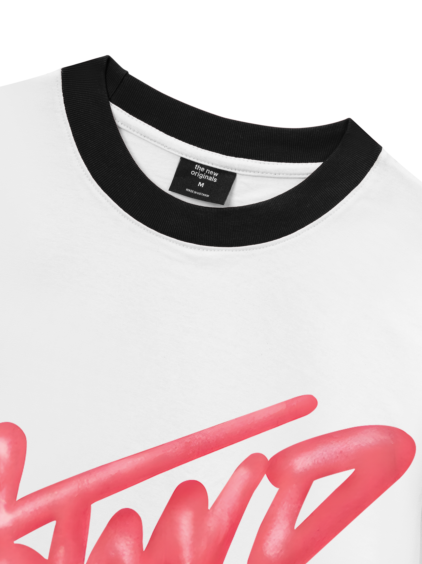 Áo Thun Ringer Relaxed Fit Summer Vibes Berry Stwd
