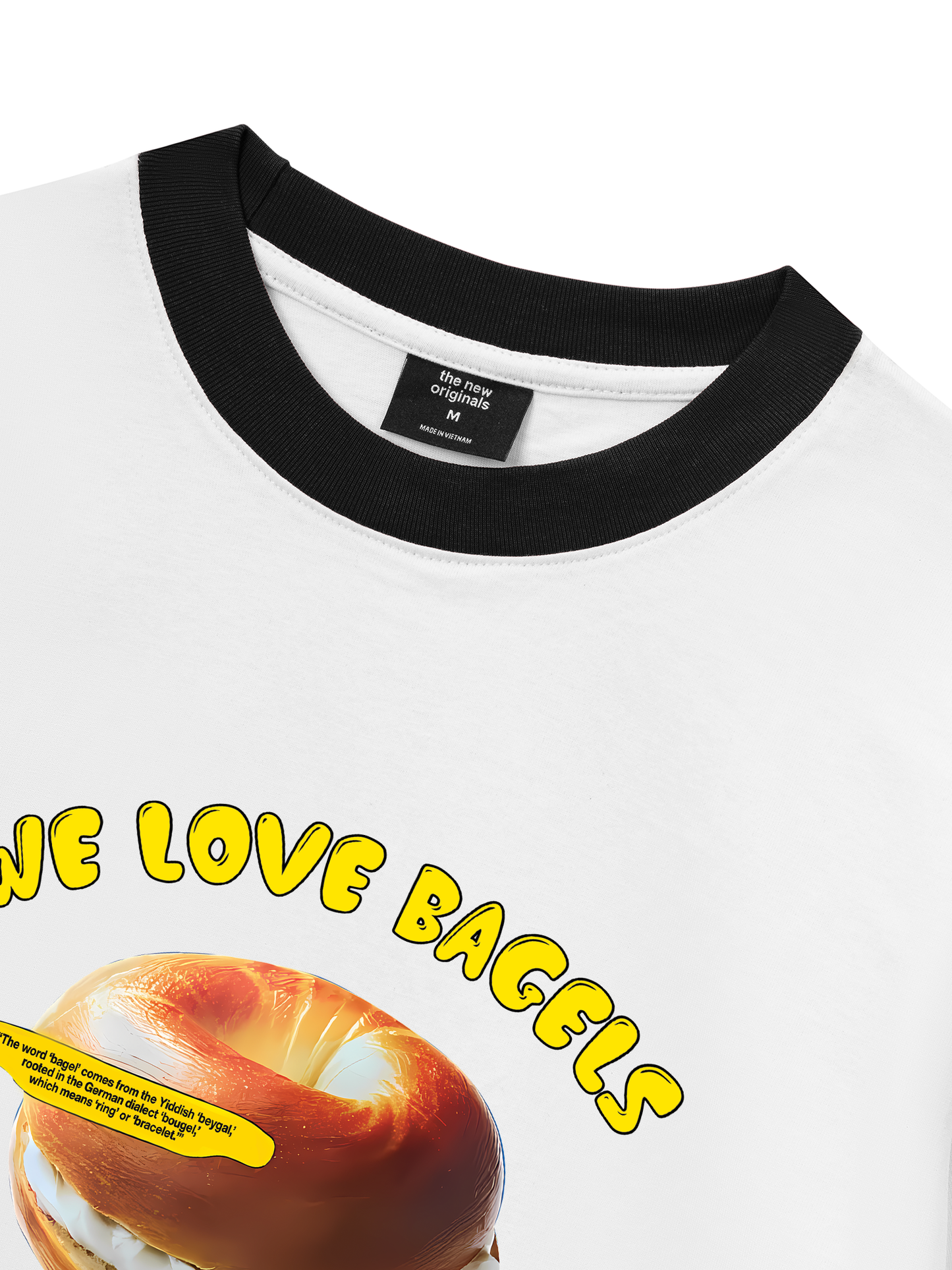 Áo Thun Ringer Relaxed Fit Sweet Pastry We Love Baggles