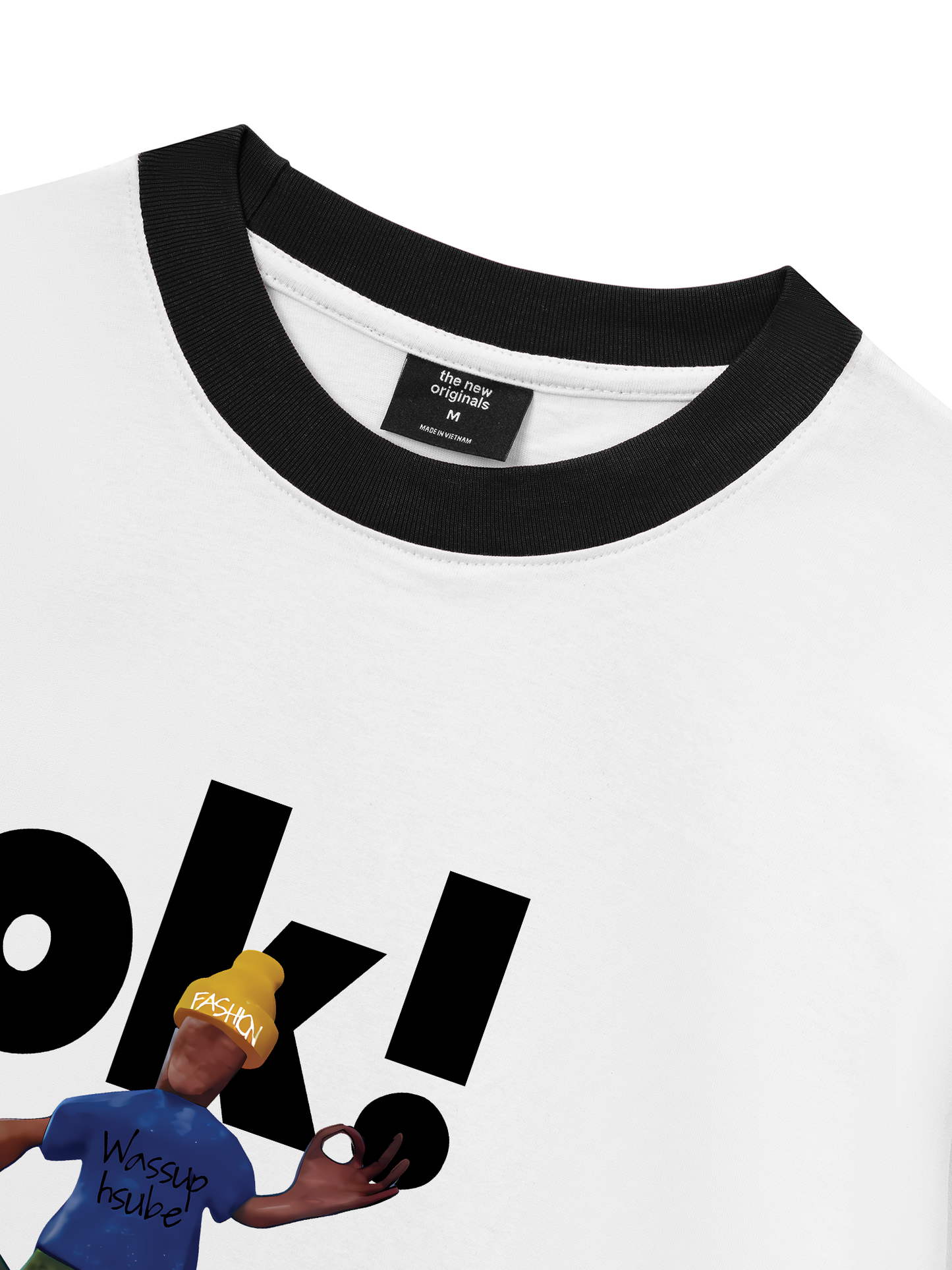 Áo Thun Ringer Relaxed Fit Weekend OK Skate