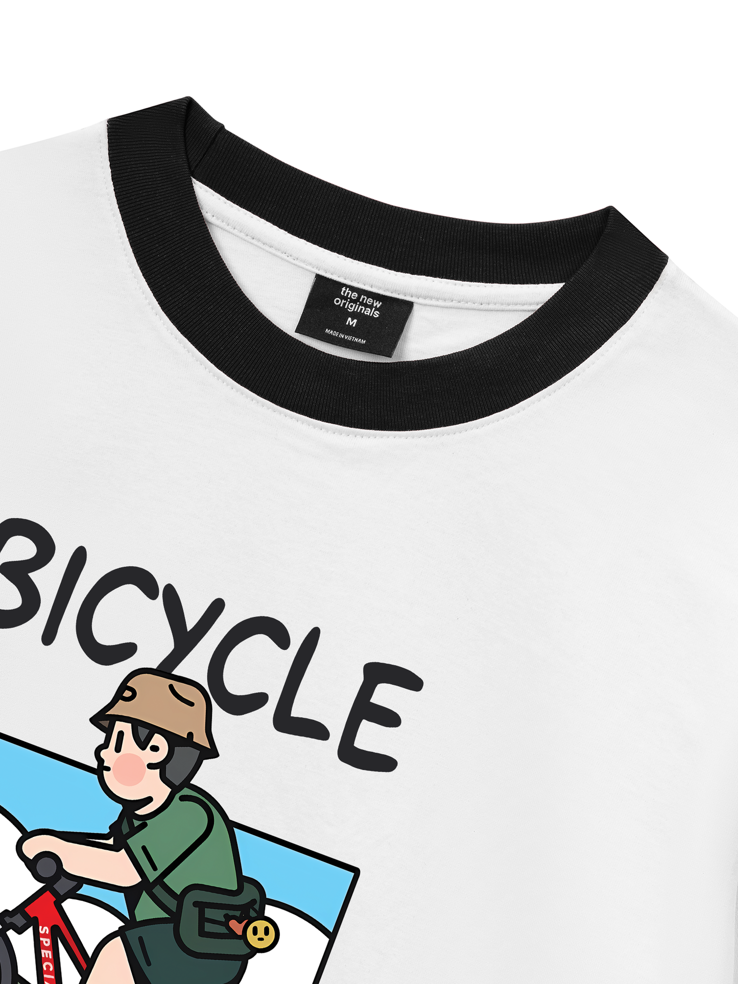 Áo Thun Ringer Relaxed Fit Weekend Bicycle