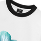 Áo Thun Ringer Relaxed Fit Summer Vibes Souble Blue Flower