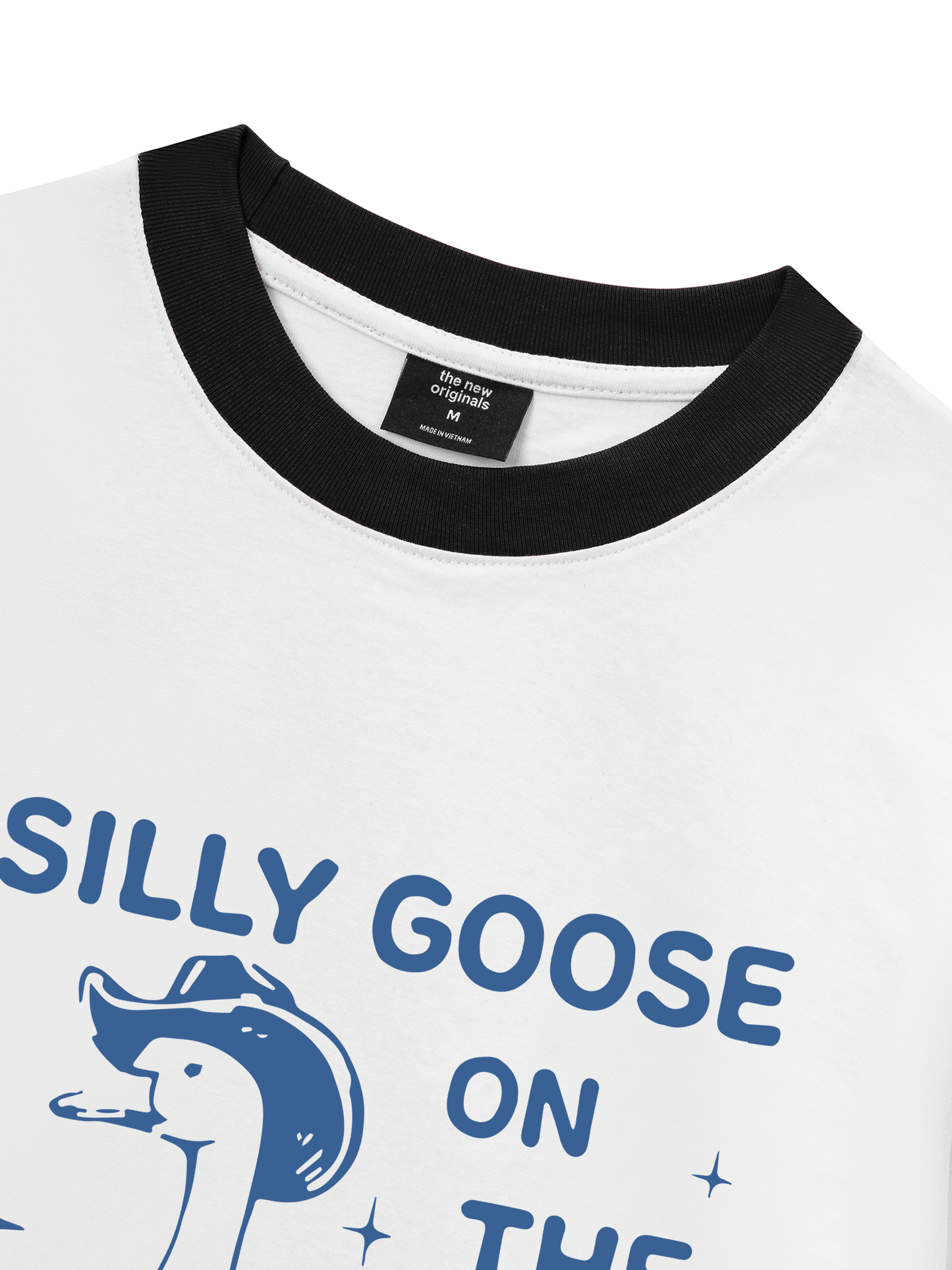 Áo Thun Ringer Relaxed Fit Silly goose