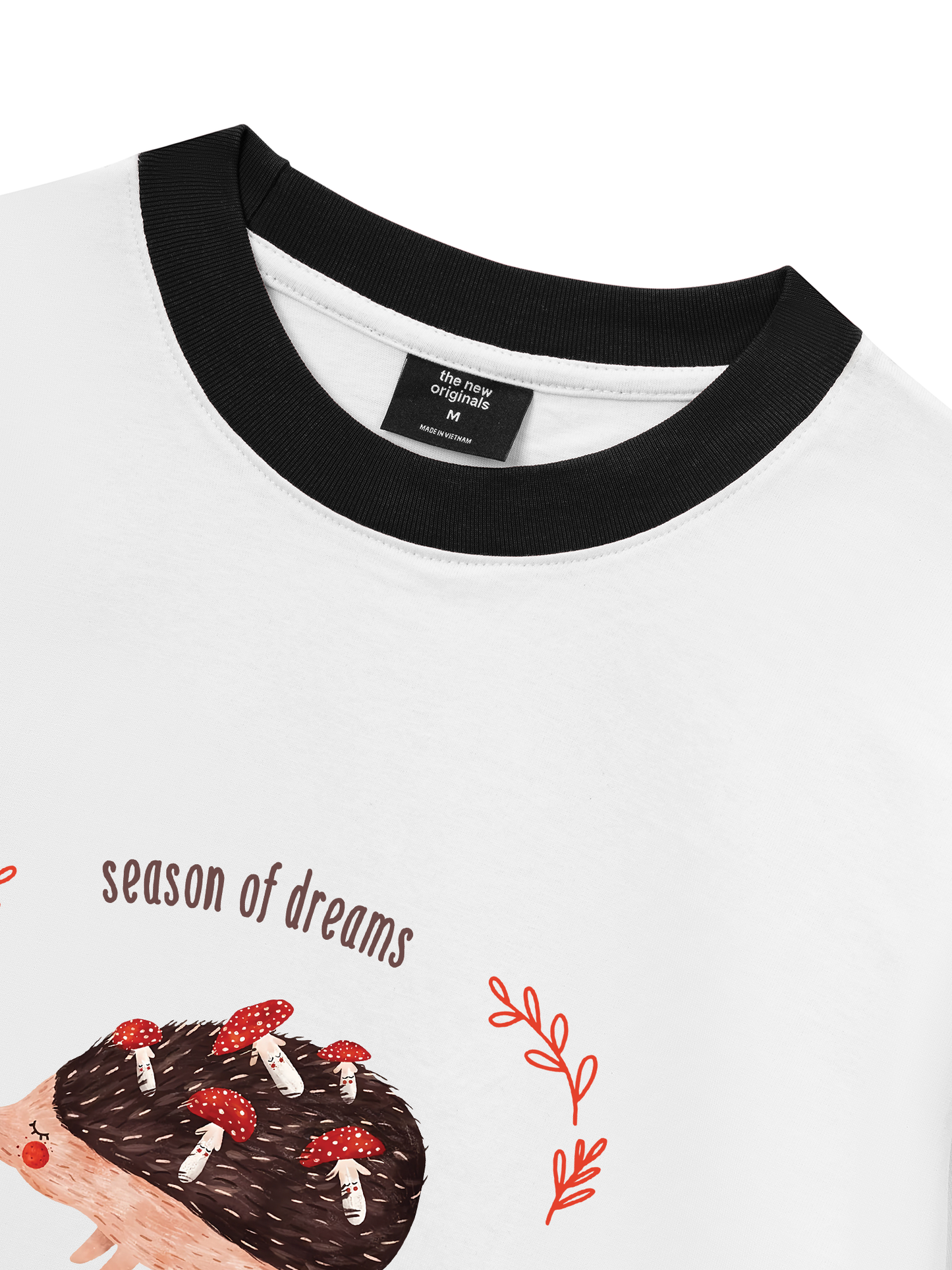 Áo Thun Ringer Relaxed Fit Autumn Season of Dreams