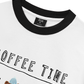 Áo Thun Ringer Relaxed Fit Sweet Pastry Coffee Time