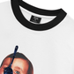 Áo Thun Ringer Relaxed Fit Funny spoon-covered face boy