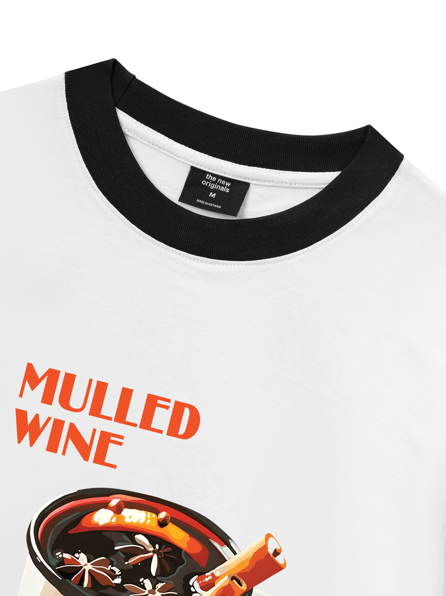 Áo Thun Ringer Relaxed Fit MULLED WINE