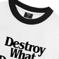 Áo Thun Ringer Relaxed Fit Life Vibe Destroy What Destroy You