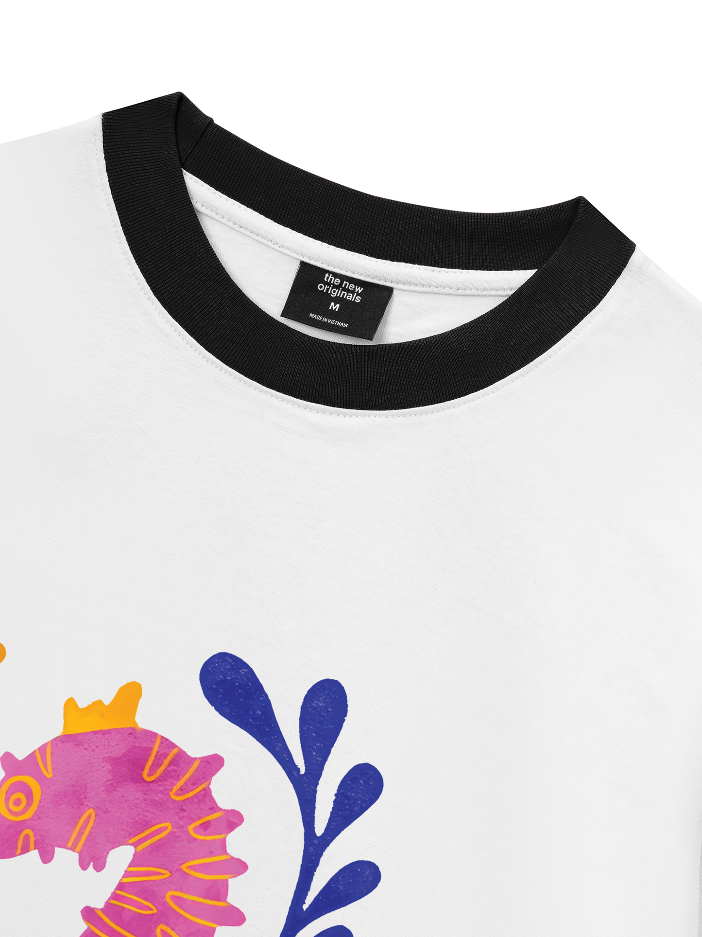 Áo Thun Ringer Relaxed Fit Sea Calling