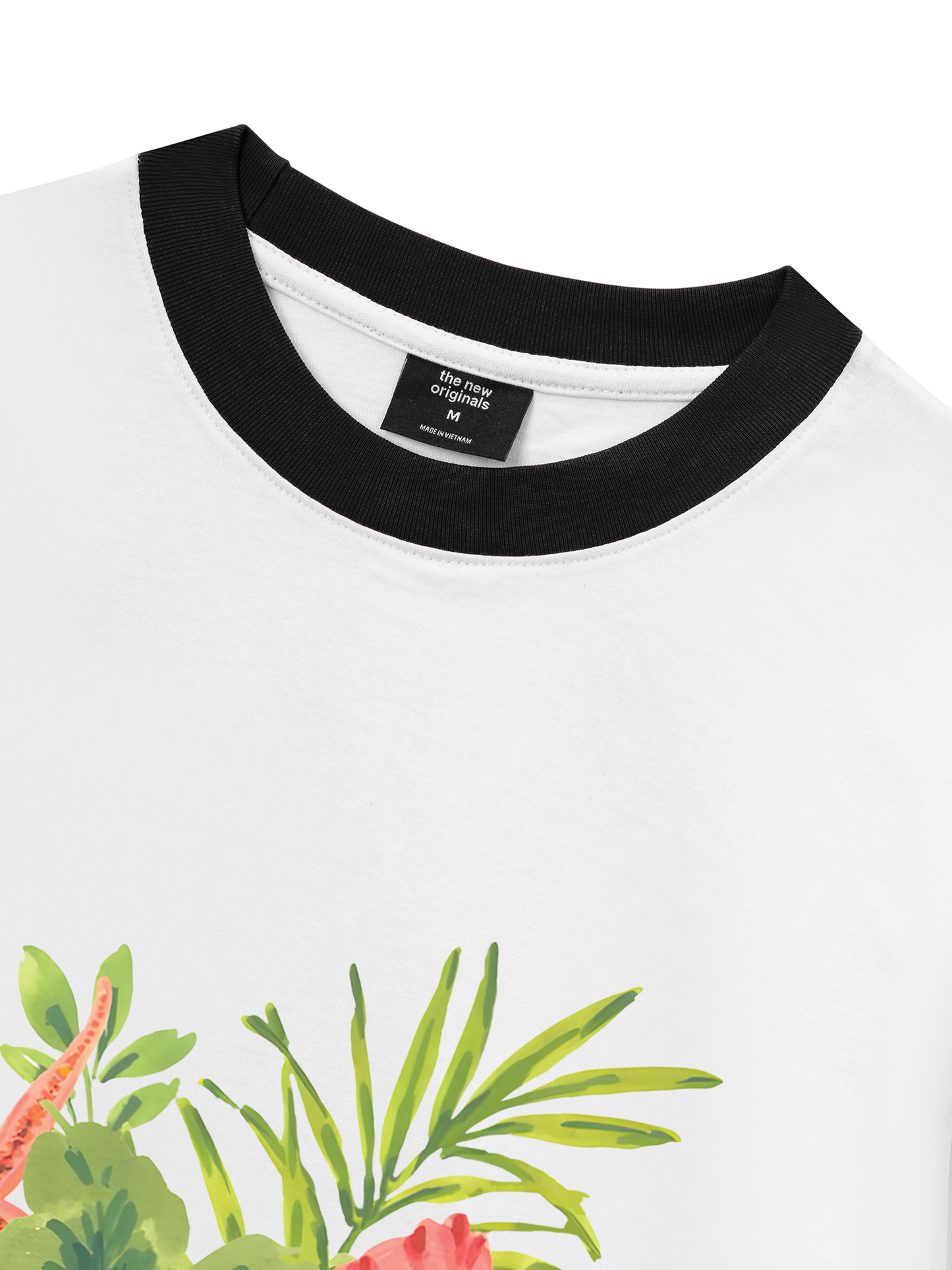 Áo Thun Ringer Relaxed Fit Nature & Summer