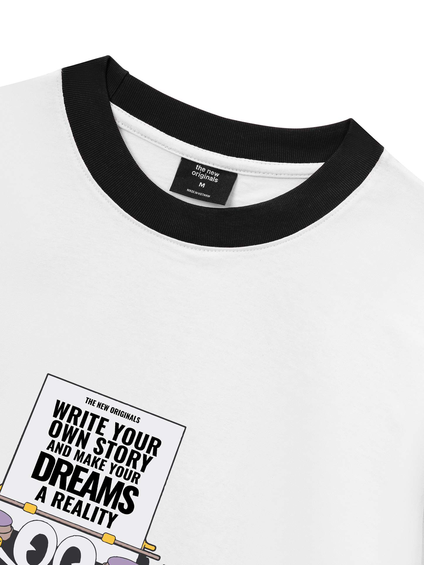 Áo Thun Ringer Relaxed Fit Write Your Own Story