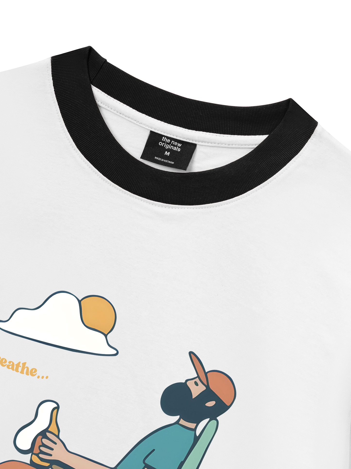 Áo Thun Ringer Relaxed Fit Let_s breathe