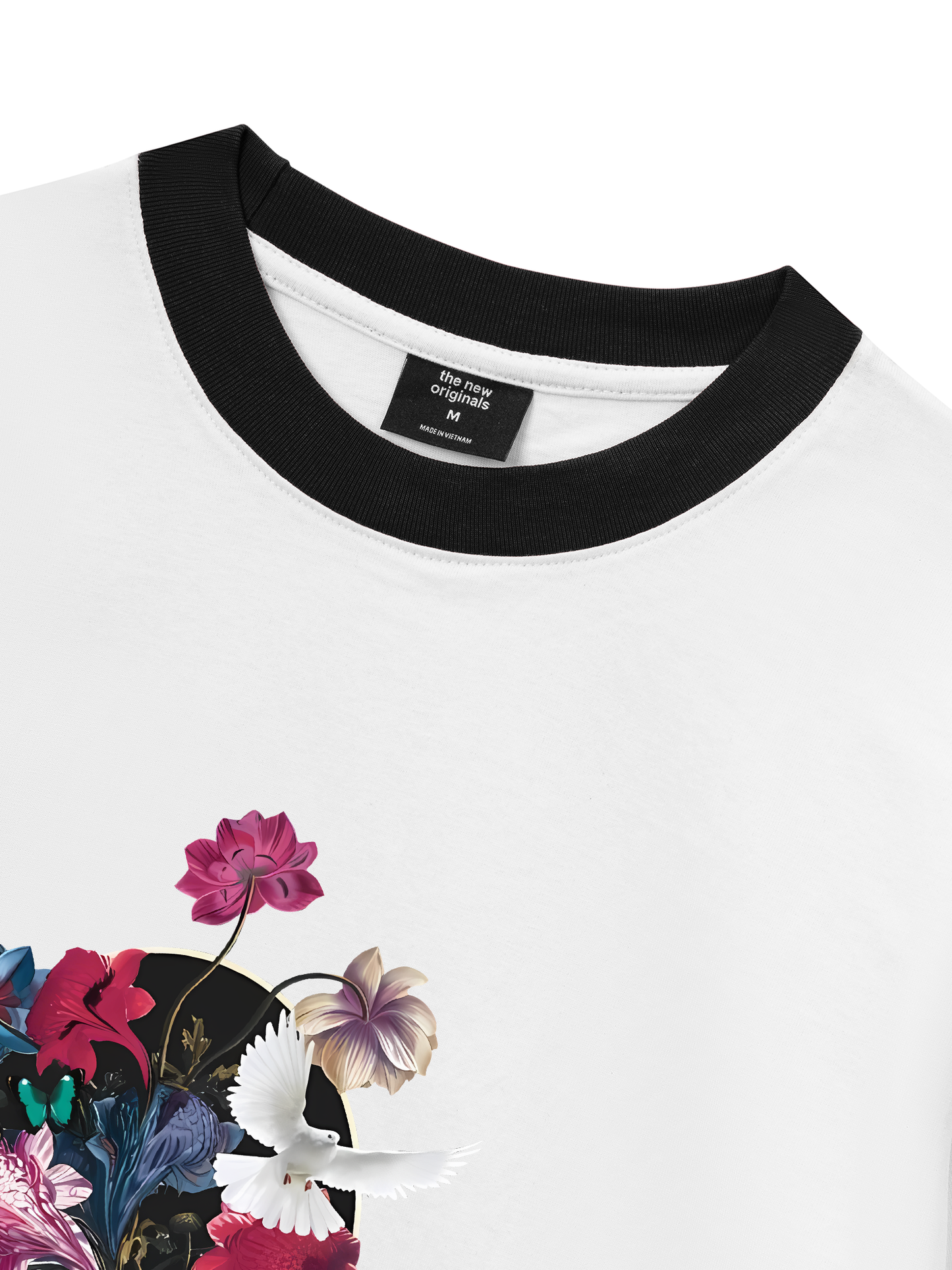 Áo Thun Ringer Relaxed Fit Be Bold The Blood Of The Rebel