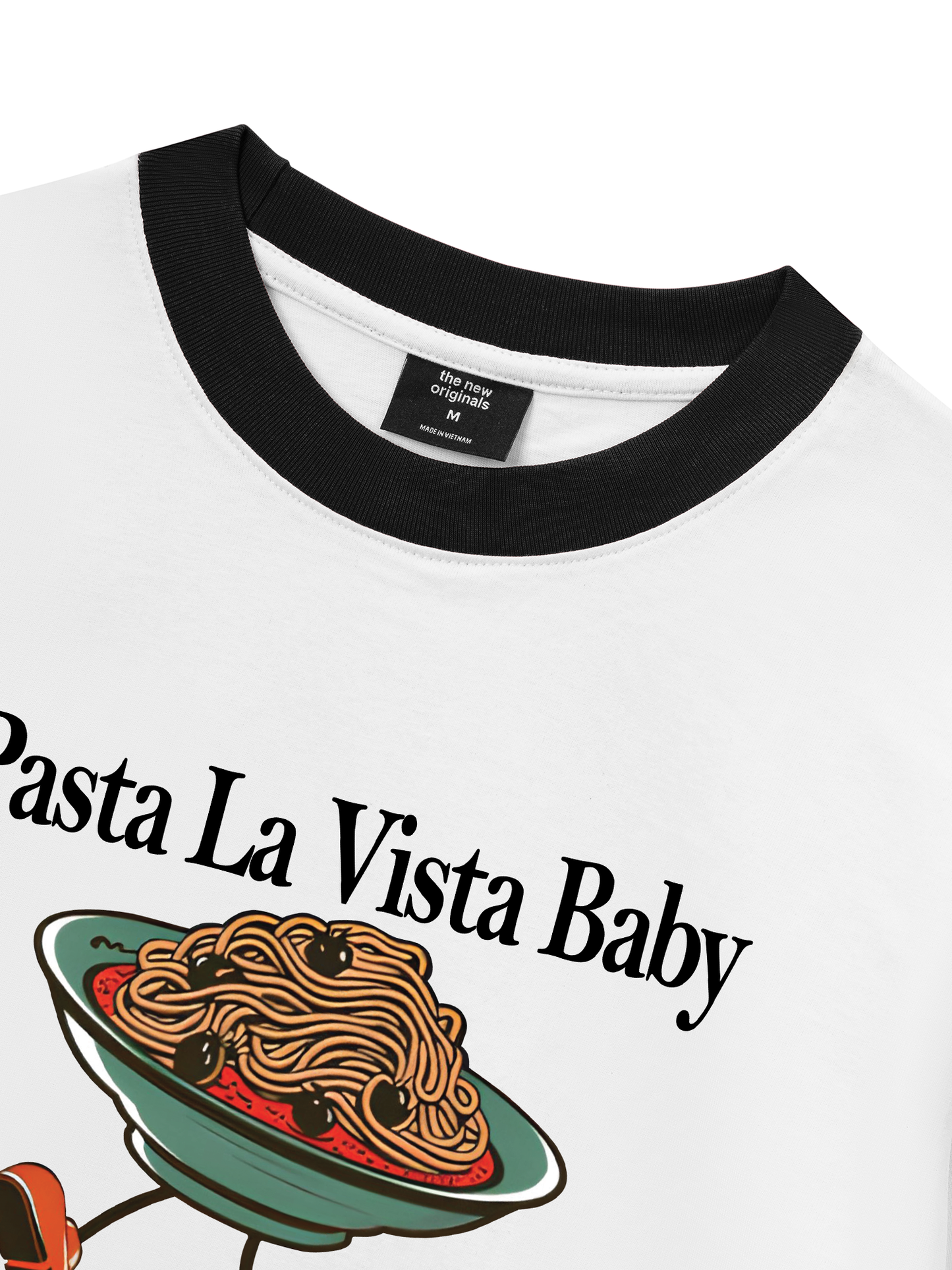 Áo Thun Ringer Relaxed Fit Pasta La Vista