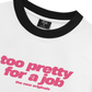 Áo Thun Ringer Relaxed Fit Life Vibe Too Pretty