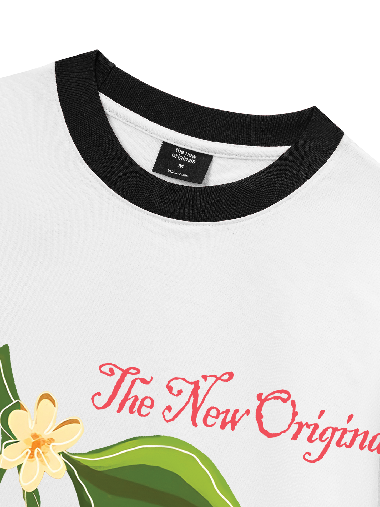 Áo Thun Ringer Relaxed Fit Tropical vibe