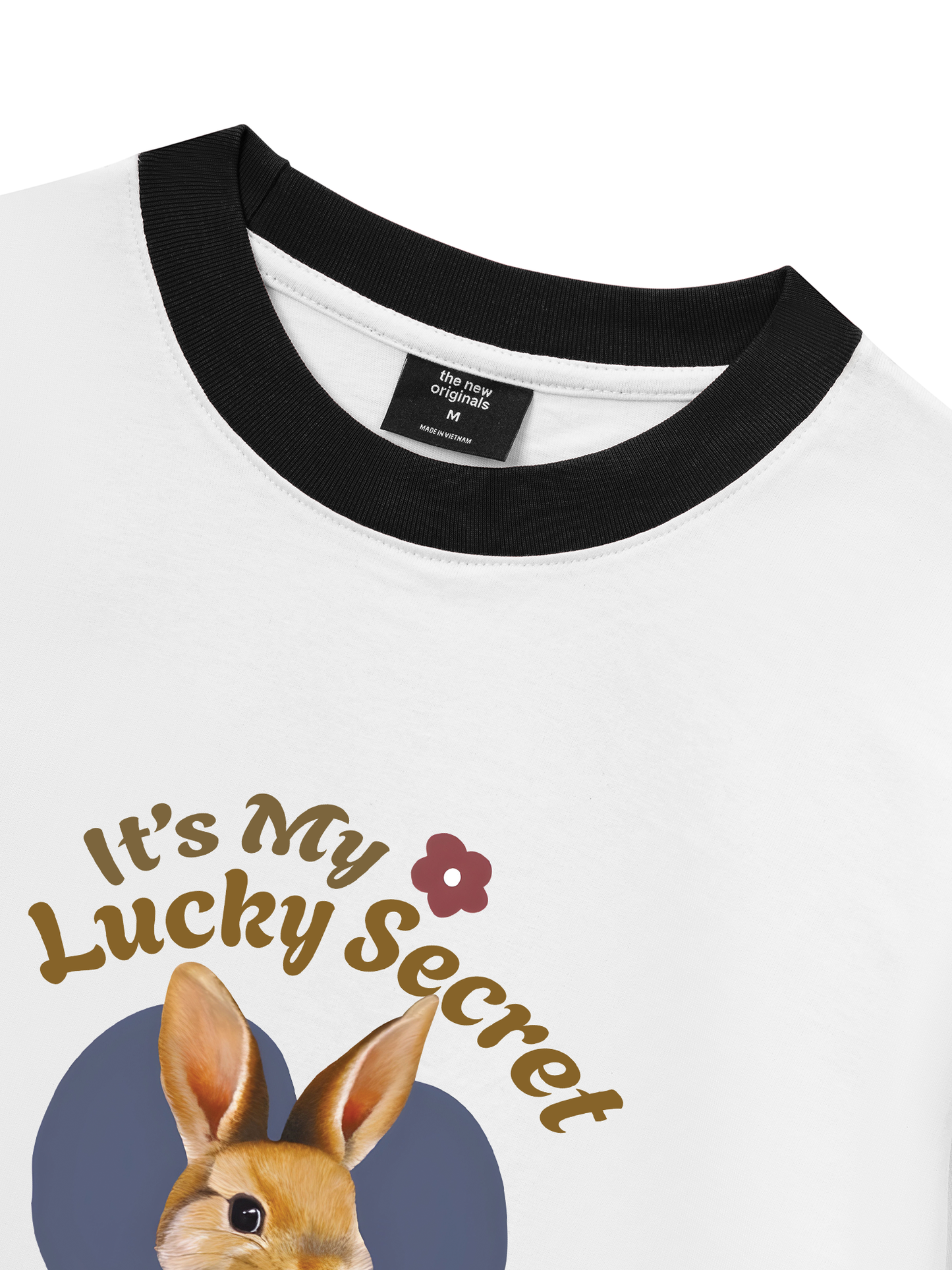 Áo Thun Ringer Relaxed Fit It_s my lucky secret