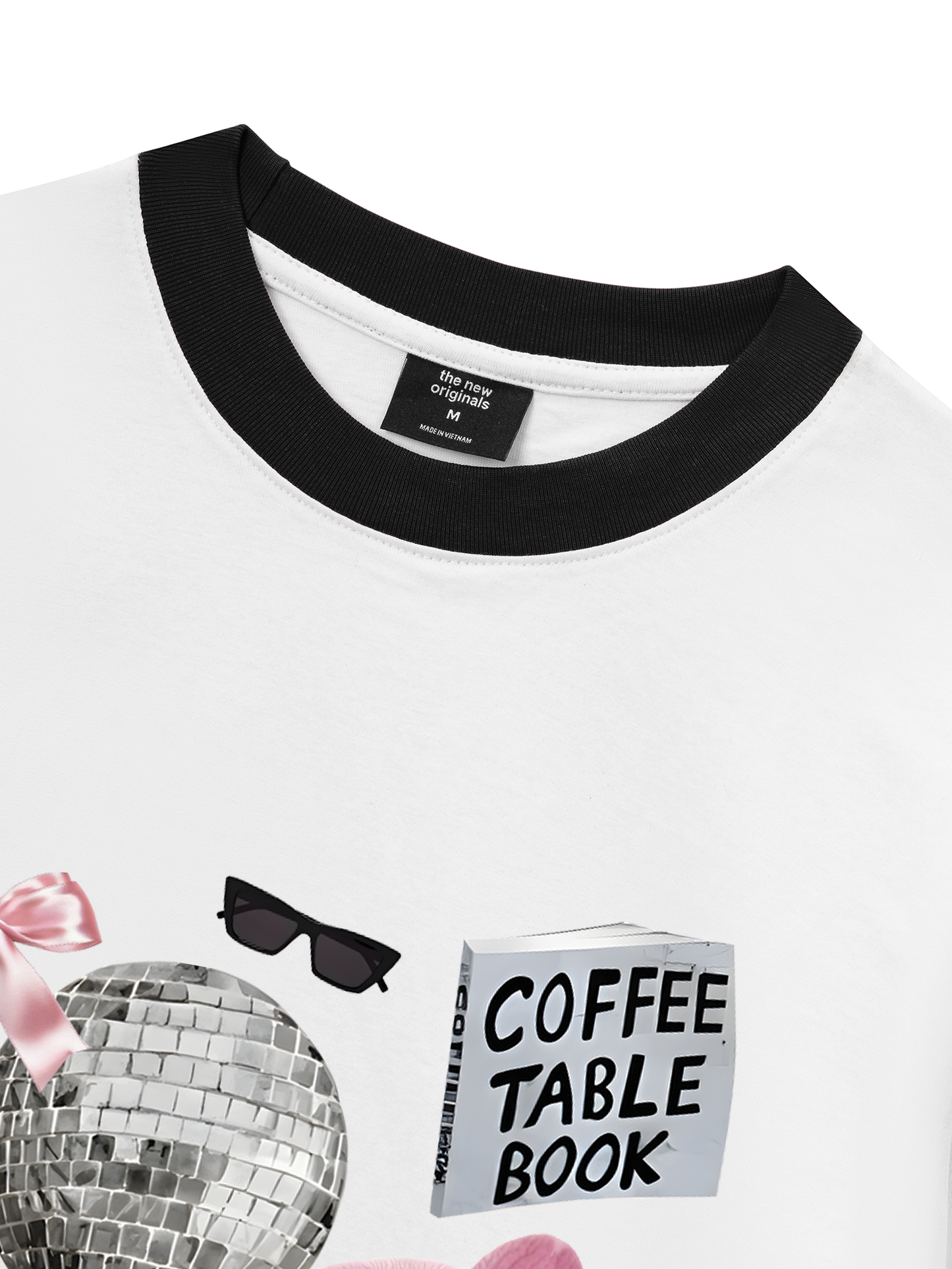 Áo Thun Ringer Relaxed Fit Suummer Vibes Cute Things