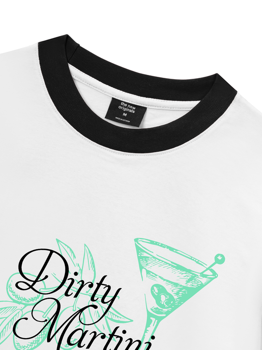 Áo Thun Ringer Relaxed Fit Fresh Dirty Martini
