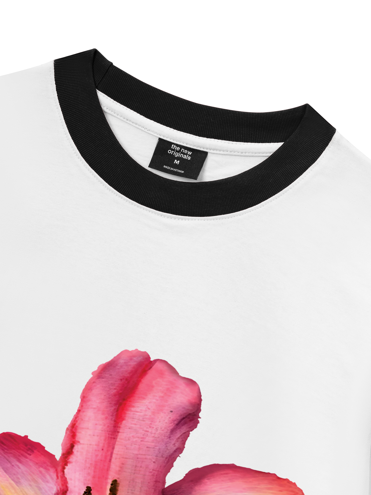 Áo Thun Ringer Relaxed Fit Lily Language