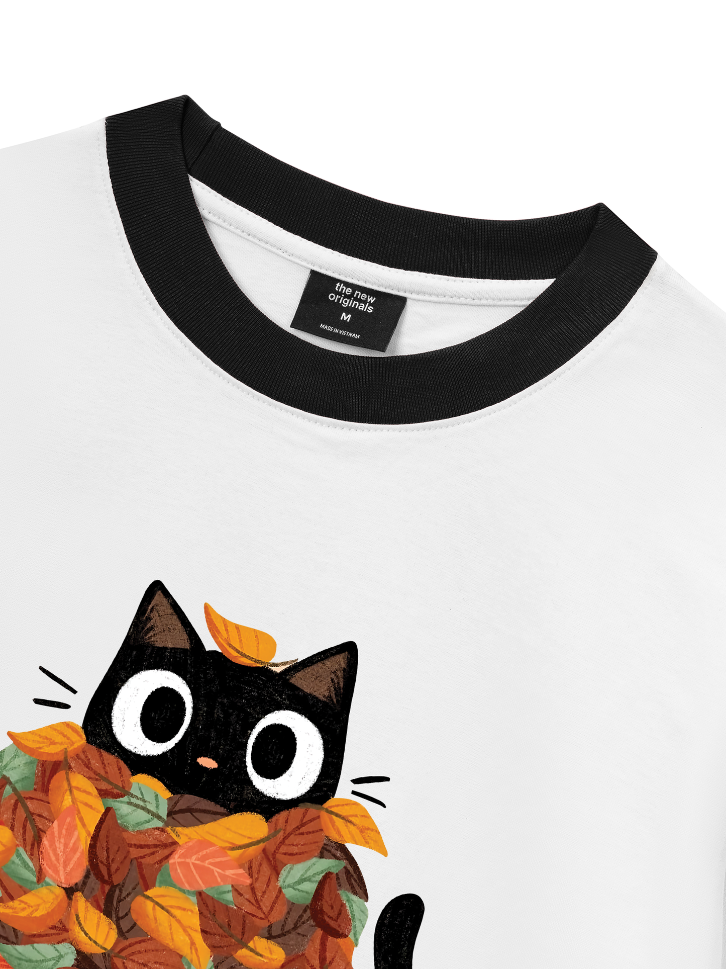 Áo Thun Ringer Relaxed Fit Purr-fect Autumn