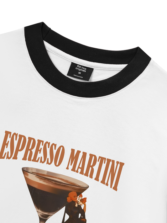 Áo Thun Ringer Relaxed Fit Fresh Espresso Martini