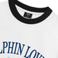 Áo Thun Ringer Relaxed Fit Ocean Dolphin Lover