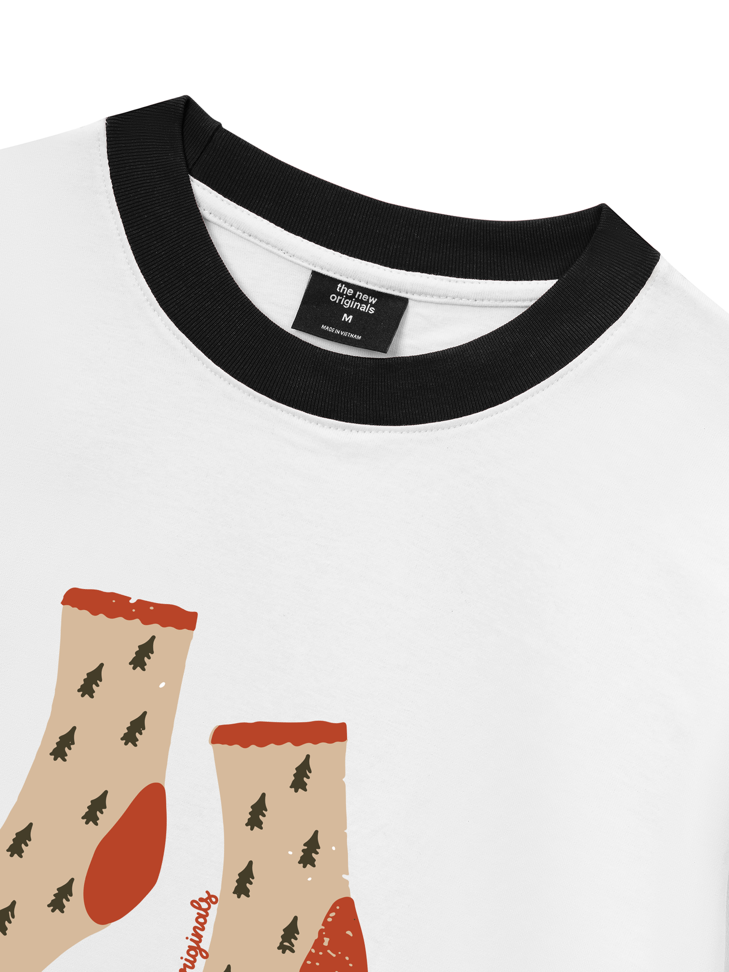 Áo Thun Ringer Relaxed Fit Autumn Vibes Magic Time