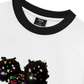 Áo Thun Ringer Relaxed Fit Colorful Diamond Hairpin Afro Girl